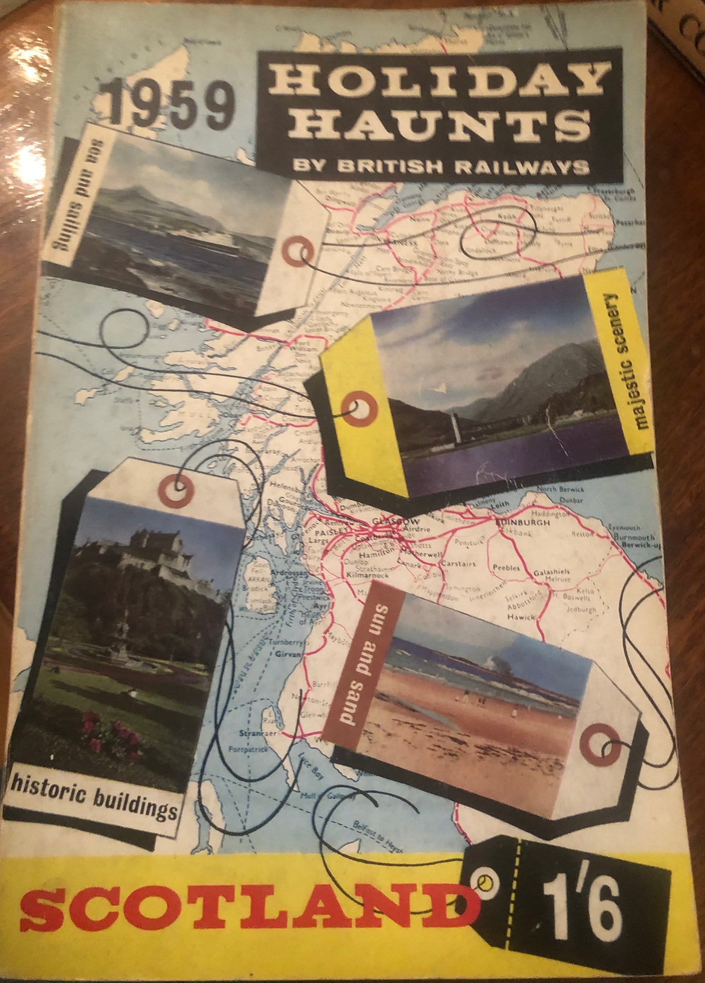 The 1959 edition of Holiday Haunts by British Railways, Scotland