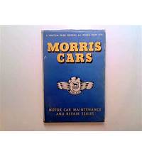 Morris Cars - T. B. D. Service is a hardcover book published in 1958 by C. Arthur Pearson Ltd