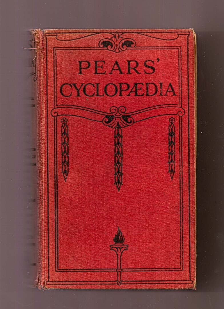 The 1944 edition of Pears Cyclopaedia,( rare collectible)