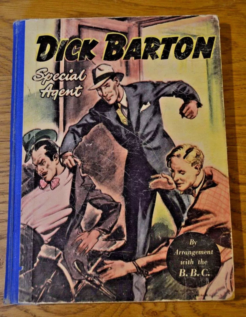 Dick Barton Special Agent Hardback Book Circa 1950, collectible