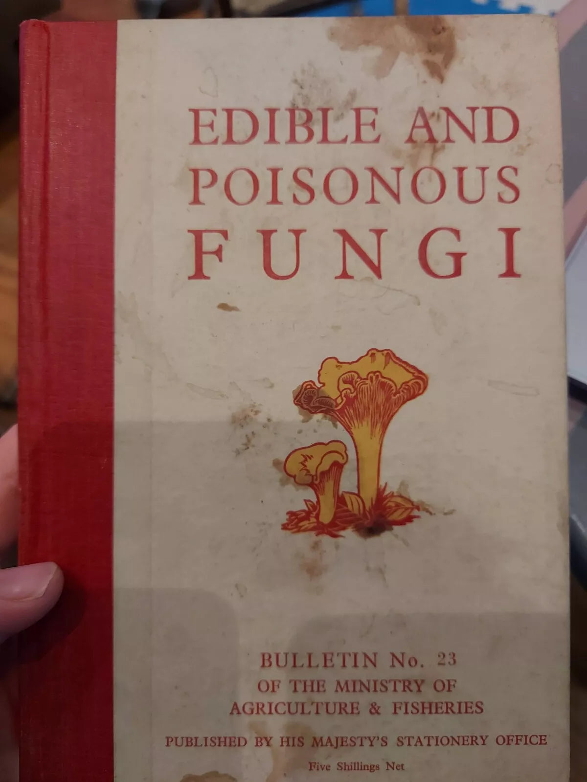 Edible & Poisonous Fungi, Bulletin HMSO No. 23