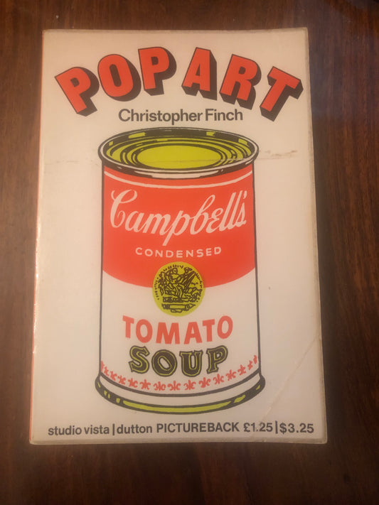 Extremely rare !! Pop Art: Object and Image by Christopher Finch, published by Studio Vista/Dutton.