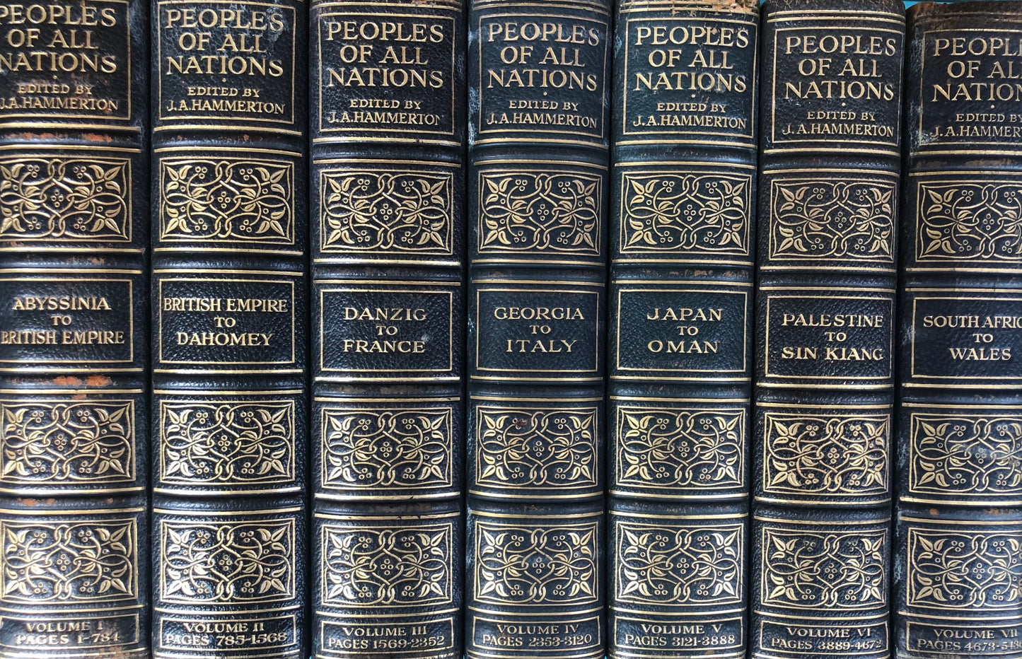"Peoples of All Nations"  edited by John Alexander Hammerton, first published in the 1920s.